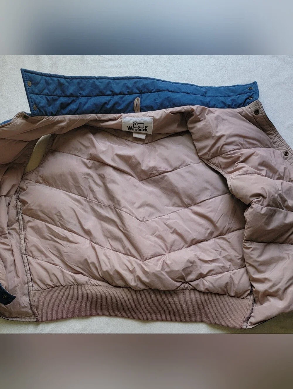 Men's Navy Puffer Vest
